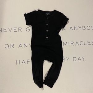 Black Litte Bipsy Romper 12-18 months